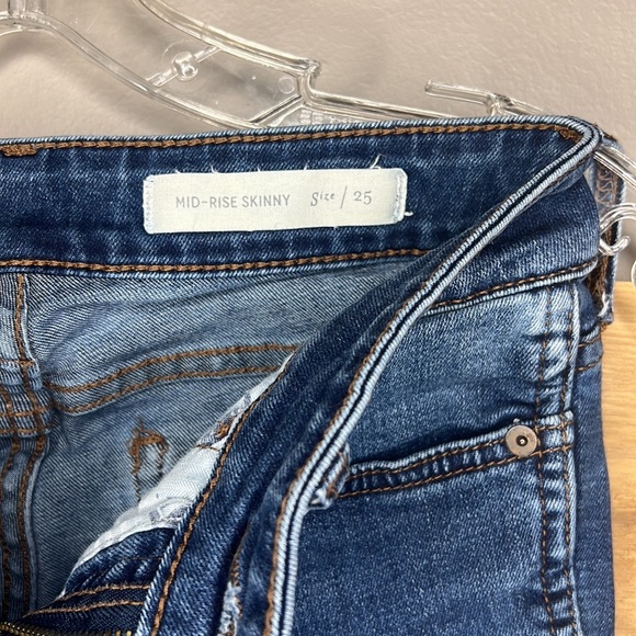 ANTHROPOLOGIE size 25 jeans - Picture 2 of 5